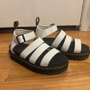 Dr. Martens White Women’s Sandals